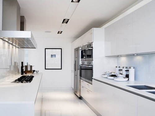 White Kitchens: White Kitchens by Red Cedar
