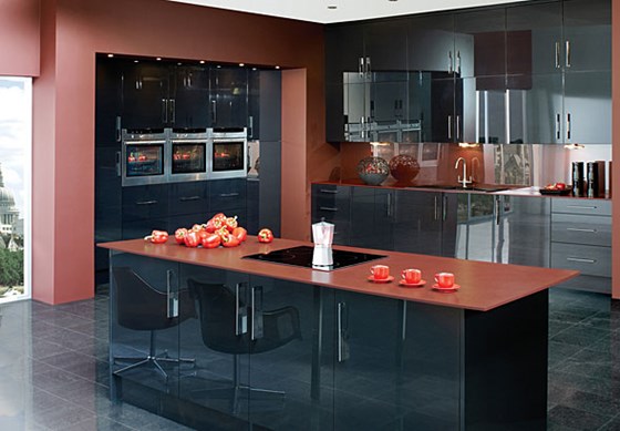 Black Kitchens: Black Kitchens by Red Cedar
