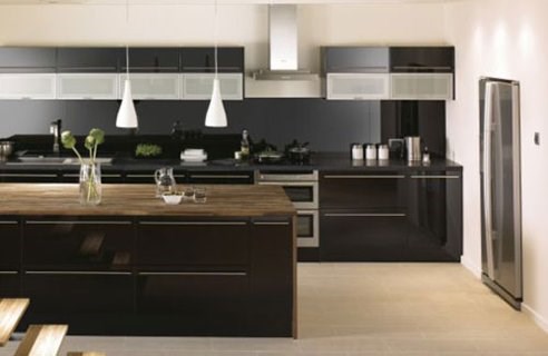 Black Kitchens: Black Kitchens by Red Cedar