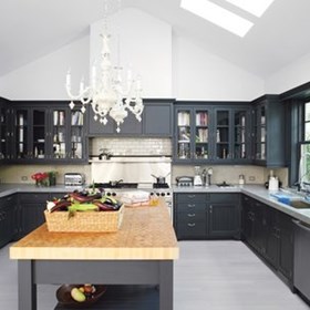 Black Kitchens: Black Kitchens by Red Cedar