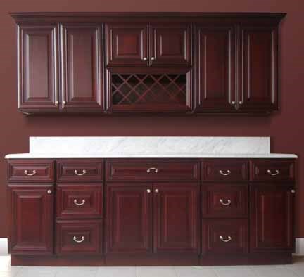 Mahogany Kitchnes: Dark wood kitchens by Blue Granite Kitchen designs